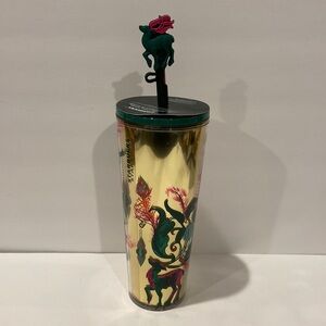 NWT Starbucks Gorgeous Holiday Winter Insulated Tumbler